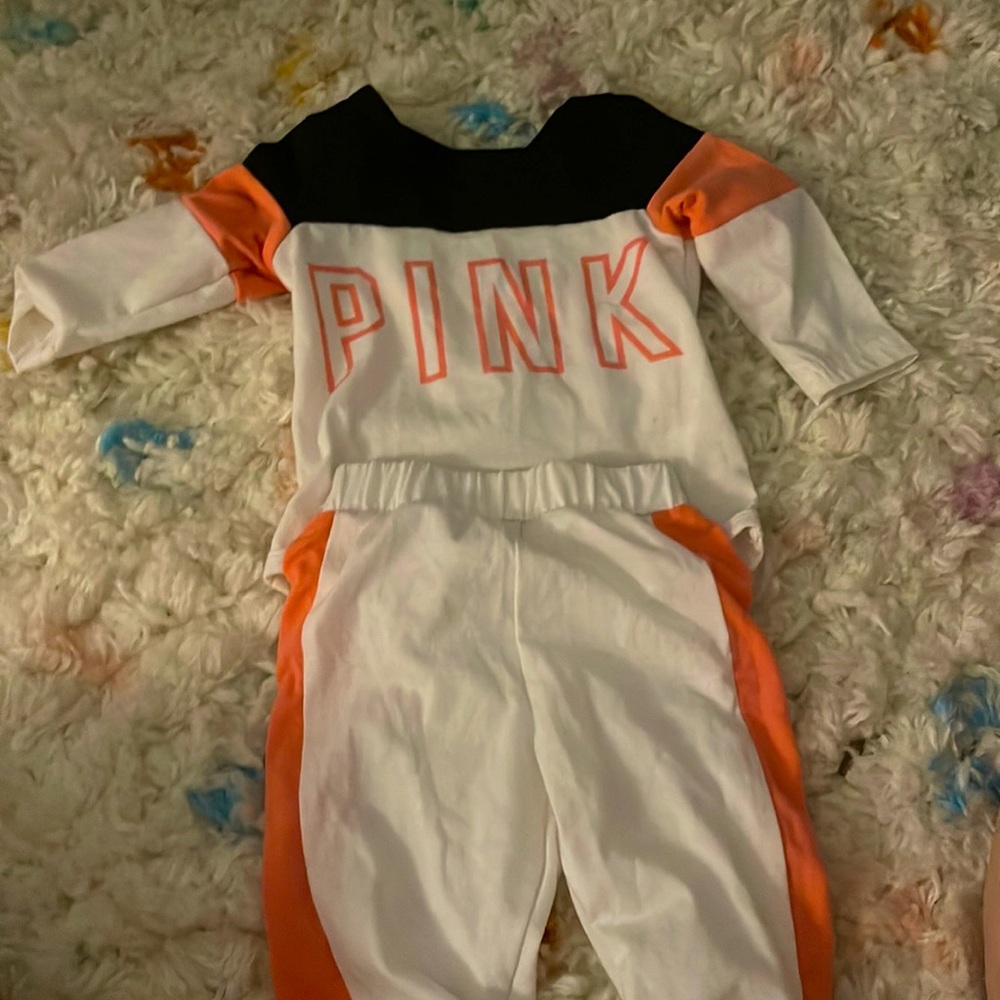 Pink matching sweatsuit